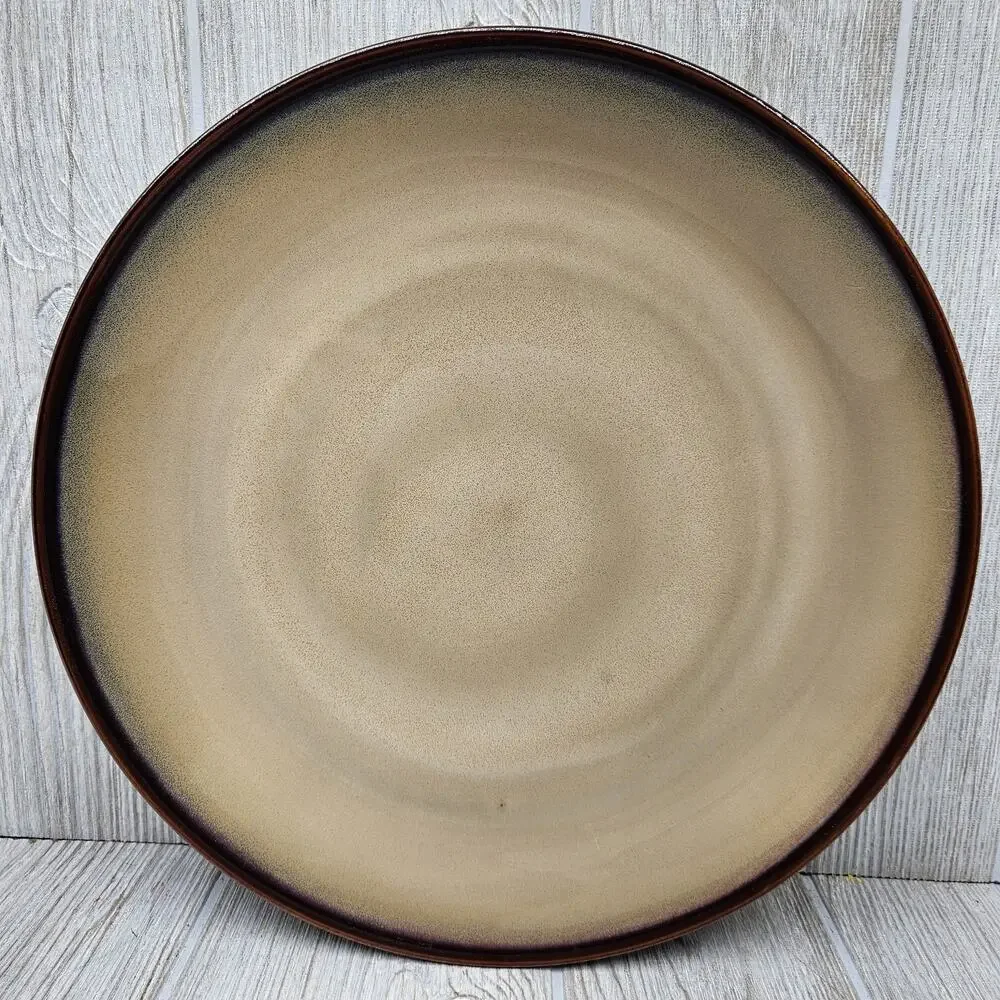 Sango Nova Brown 4933 Chop Plate 12